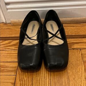 Sandy Liang Black Flats